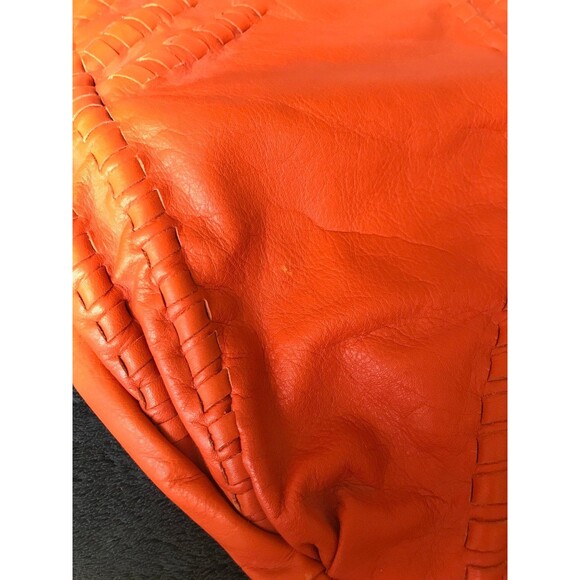 Fenn Wright Manson oversized hobo bag in orange - Picture 12 of 12